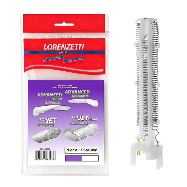 Resistência Lorenzetti Para Advanced E Top Jet 127v 5500w
