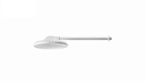 CHUVEIRO 8” BRANCO GRANDE 1/2 SEM REGISTRO HERC - Image 2