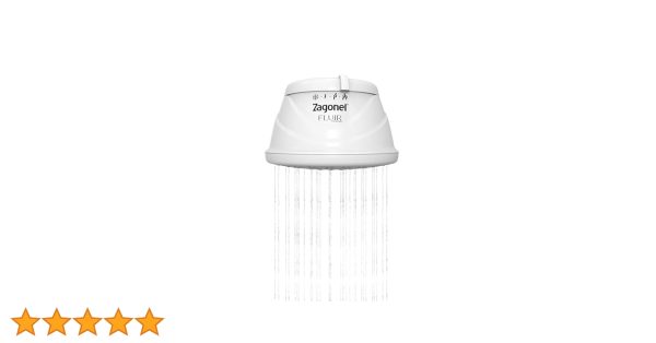 DUCHA FLUIR 4 TEMPERATURAS 220 VOLTS BRANCA - 6800 WATTS - ZAGONEL - Image 2