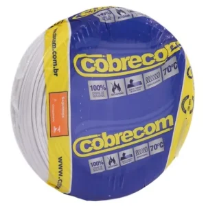 Cabo Flexível 1,5mm Cobrecom Branco