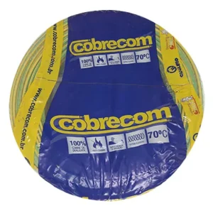 Cabo Cobrecom Flexivel 2,5 mm VD/AM