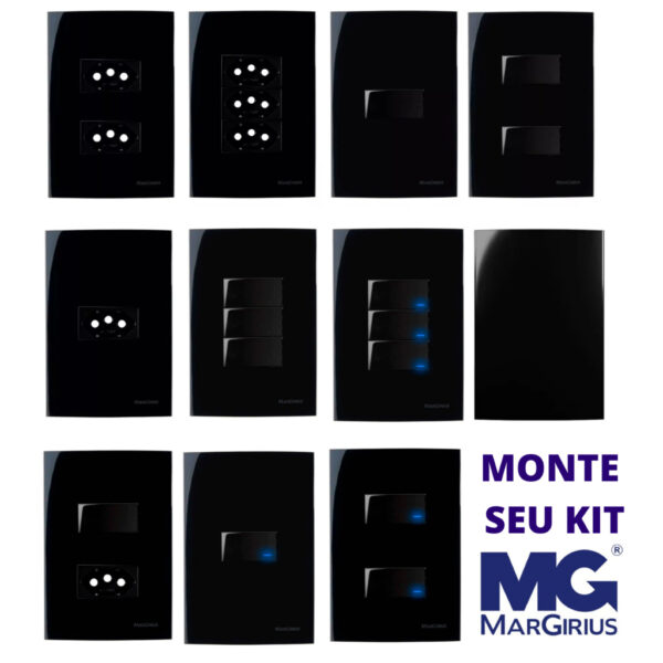 Linha completa  Sleek Ebony  Margirius preto - Image 2