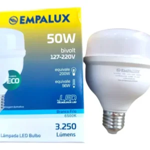 Lâmpada Led 50w Luz Branca Empalux