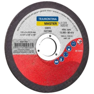 Disco De Corte Para Aço 4.1/2 Tramontina