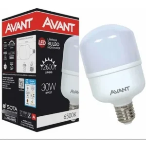 Lâmpada Led 30w Bulbo Branco Frio 6500k Bivolt E27 Avant Cor da luz Branco-frio 110V/220V