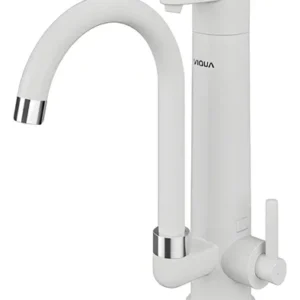 Viqua torneira de mesa bica movel com purificador branco