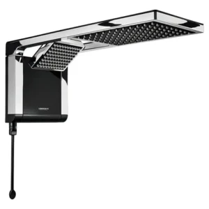 Chuveiro Elétrico Lorenzetti Acqua Duo Ultra Black Cromado